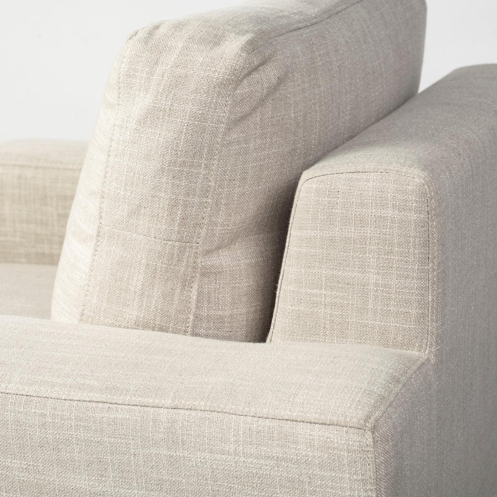 Mercana Colburne Wood and Iron Frame Accent Chair Clearance