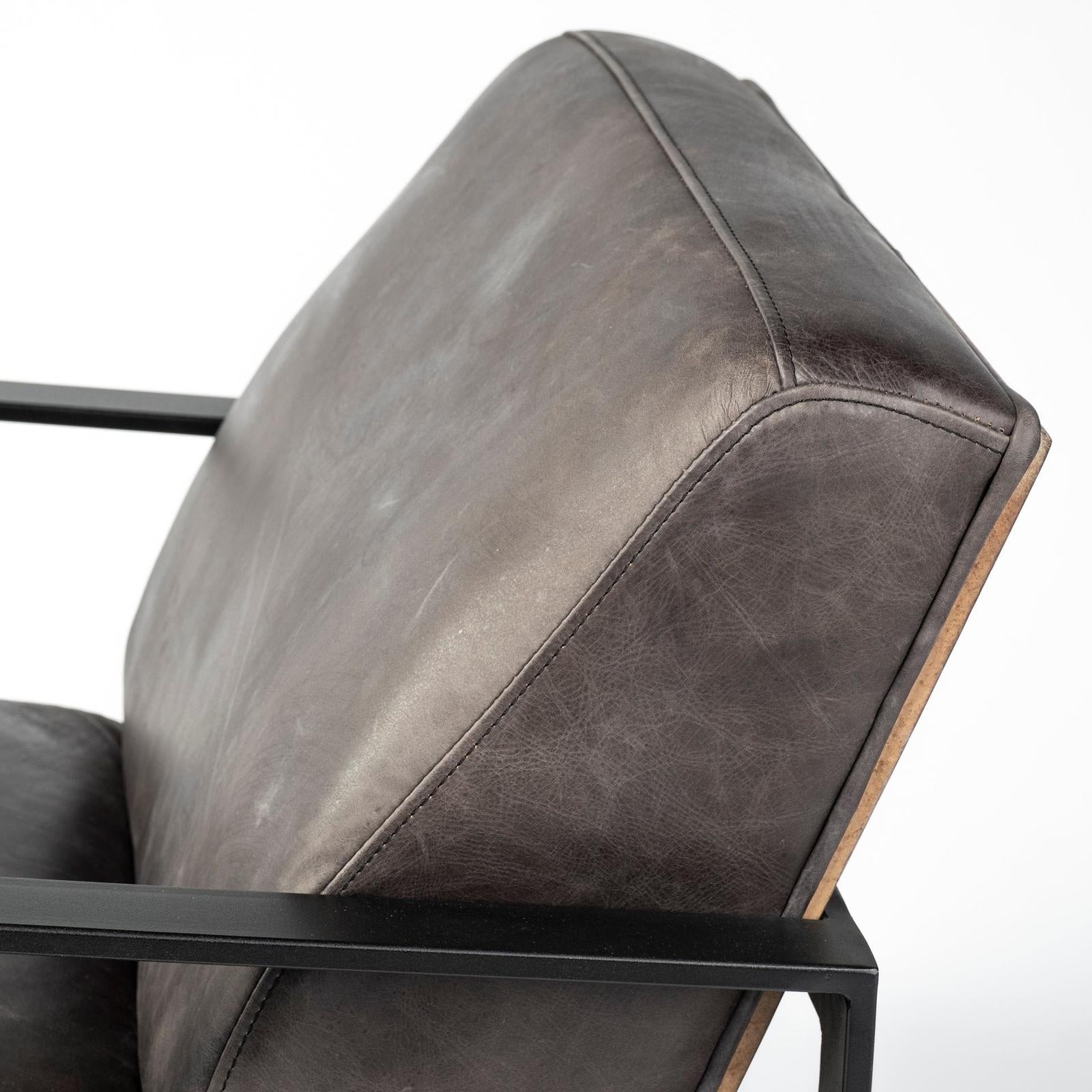 Mercana Stamford Metal Frame Accent Chair