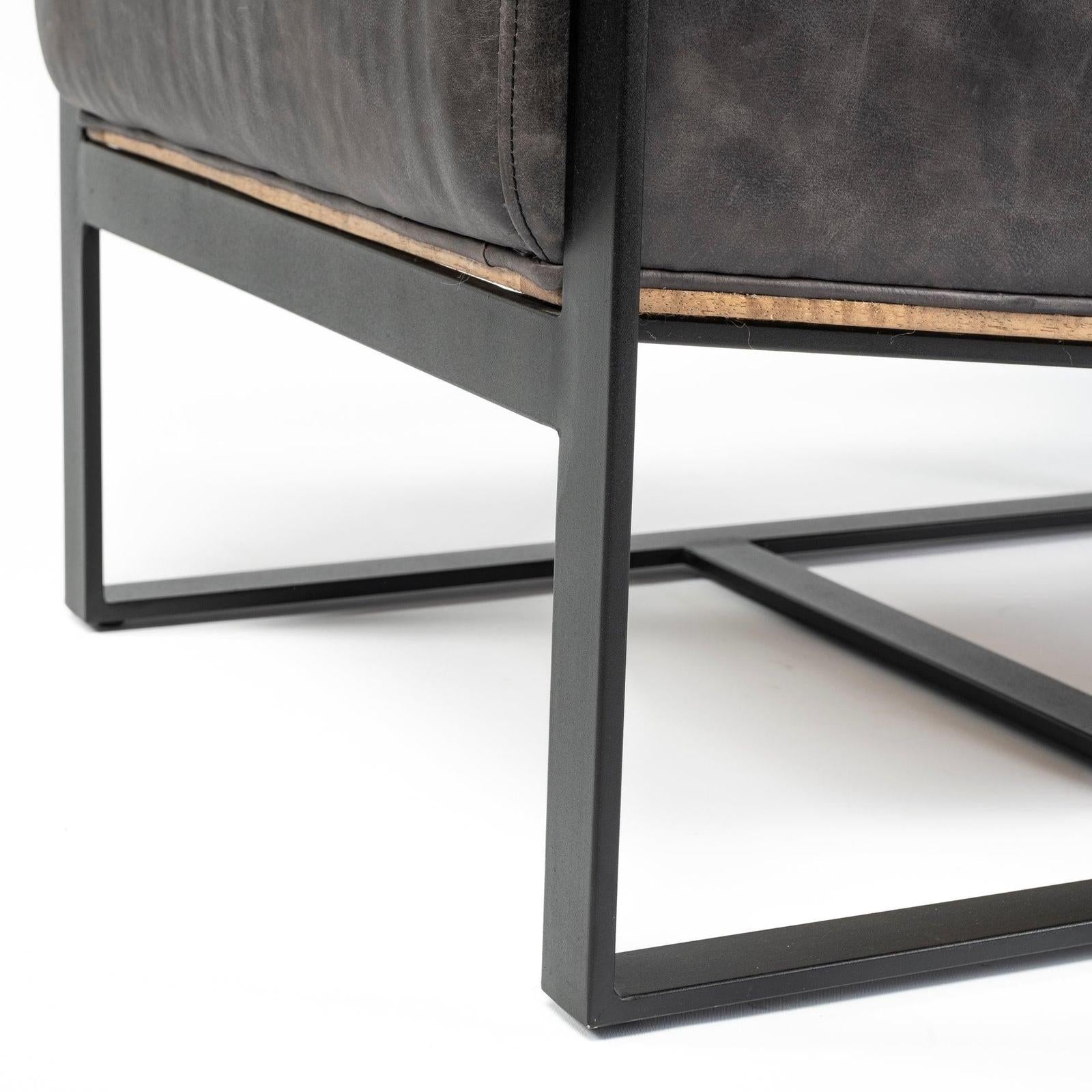 Mercana Stamford Metal Frame Accent Chair
