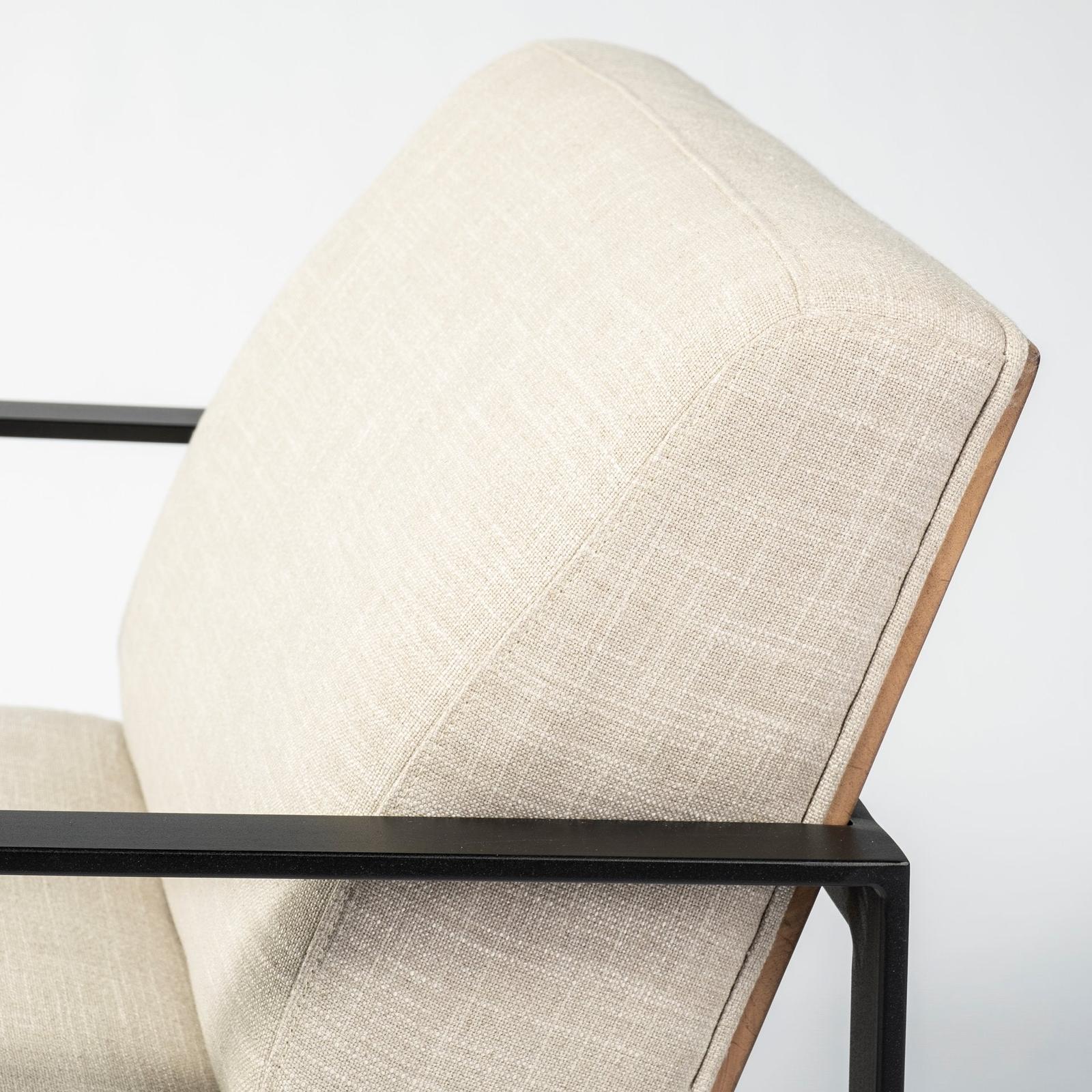 Mercana Stamford Metal Frame Accent Chair