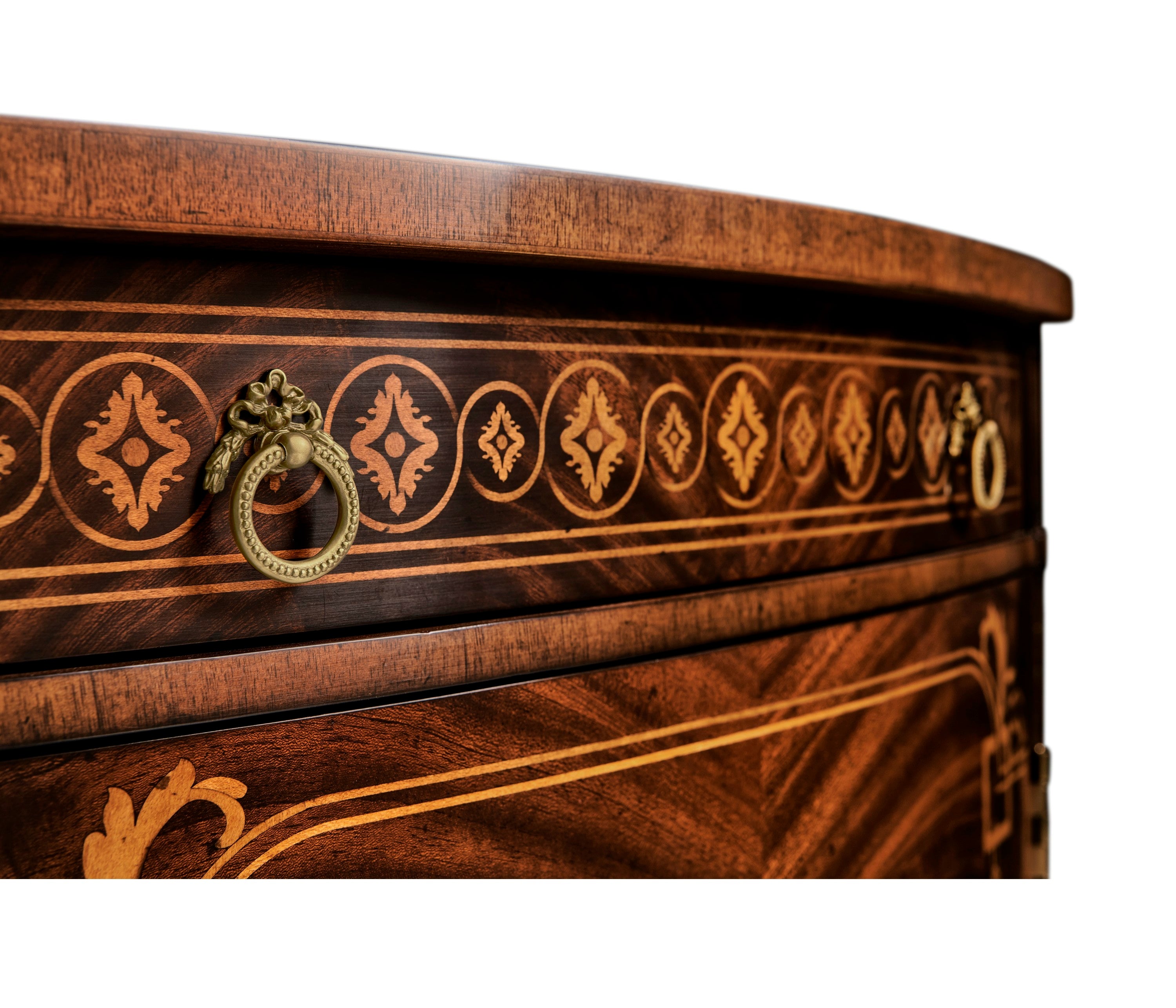Jonathan Charles Sheraton Bowfront Commode