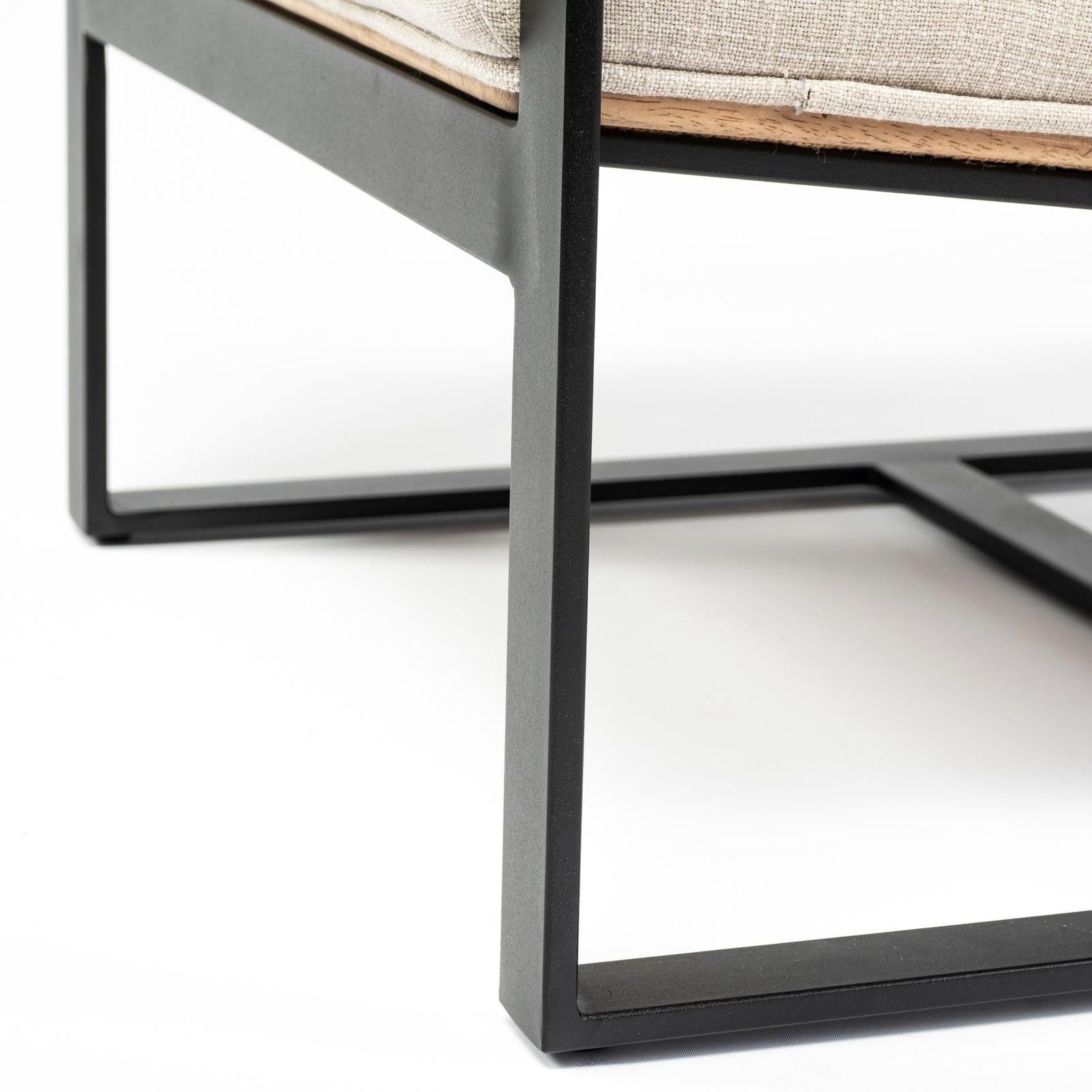 Mercana Stamford Metal Frame Accent Chair