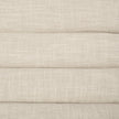 Mercana Pierre Beige Fabric Upholstered Armless Chaise Lounge Chair Clearance