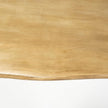 Mercana Papillion Rectangular Metal Base Dining Table Clearance