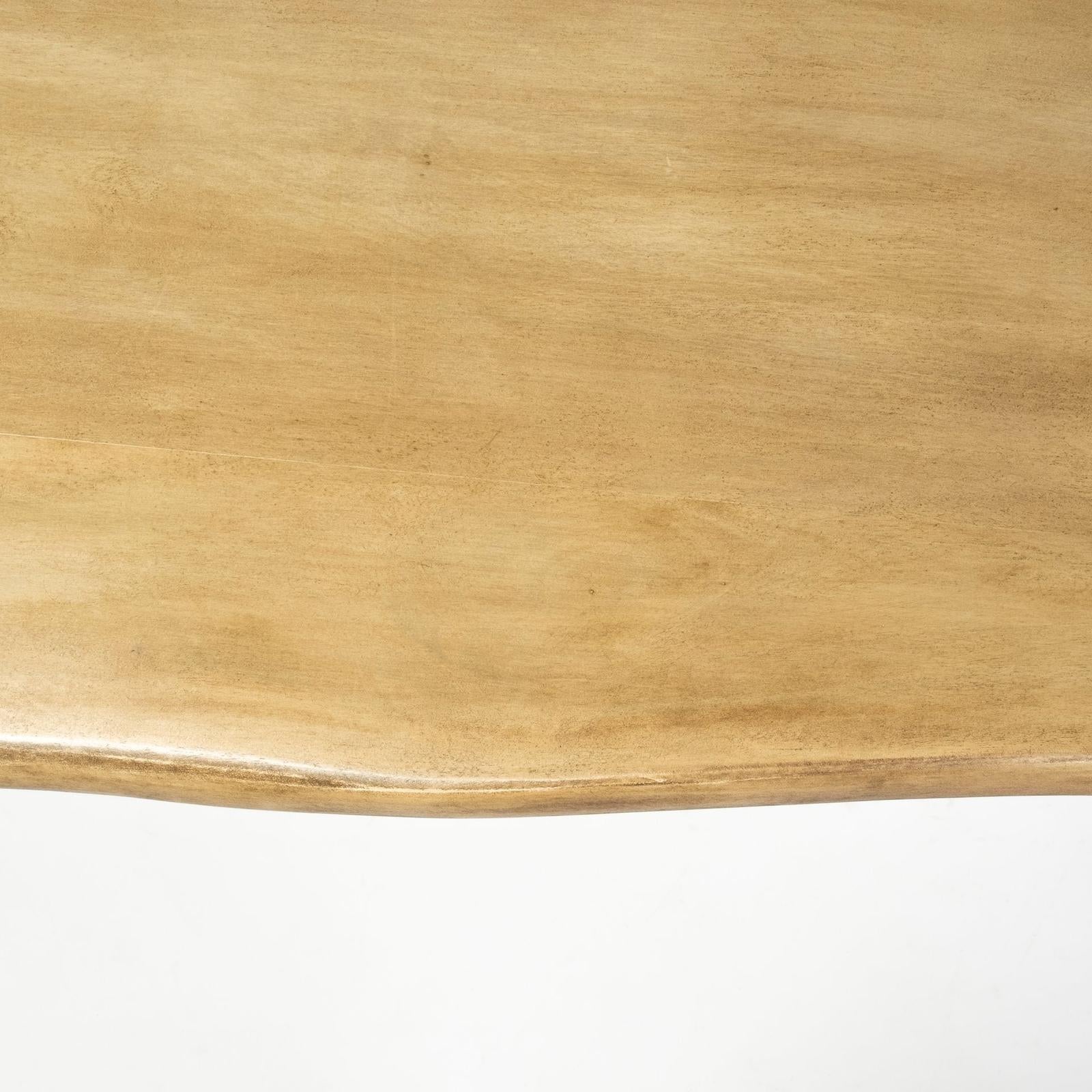 Mercana Papillion Rectangular Metal Base Dining Table Clearance