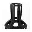Mercana Brunel Black Drum-Shaped Ceramic Vase Clearance