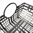Mercana Kenneth Gray Metal Baskets- Set of 2 Clearance