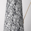 Mercana Colette Black/White Patterned Vase