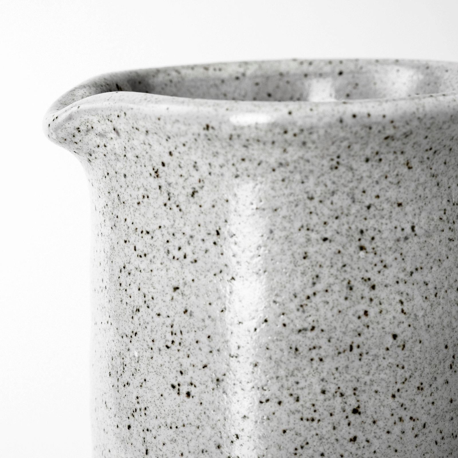 Mercana Frieda Freckled Gray Ceramic Jug