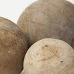 Mercana Carrick Natural Wood Decorative Spheres-Set of 3