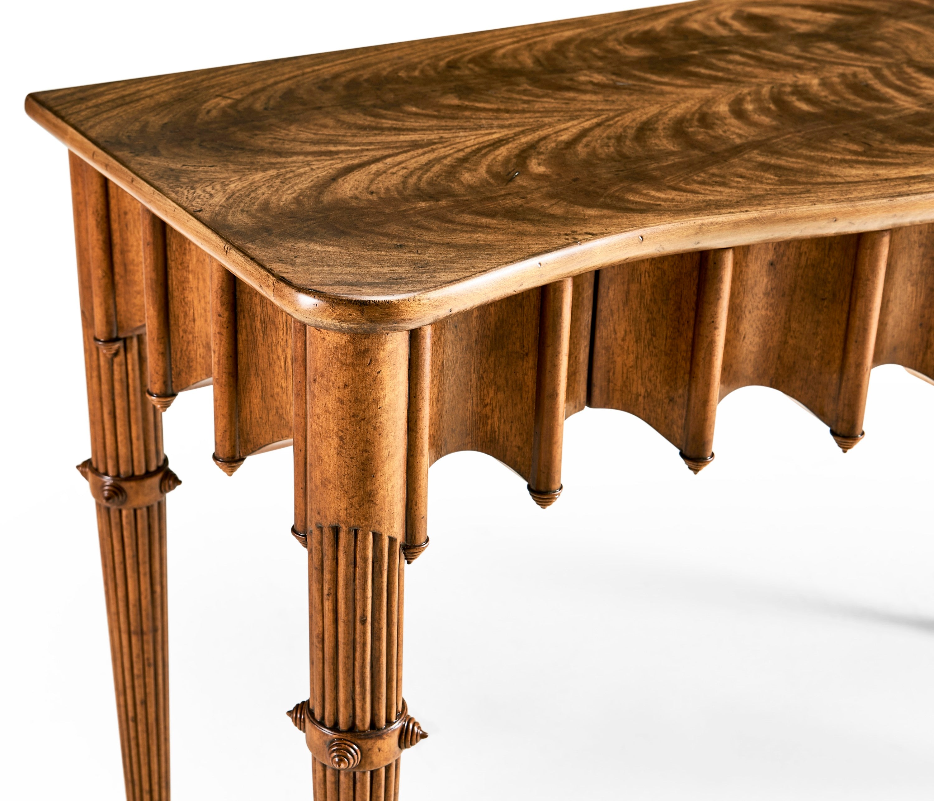 Jonathan Charles Artaross Mahogany Console ( 530025-GMA )