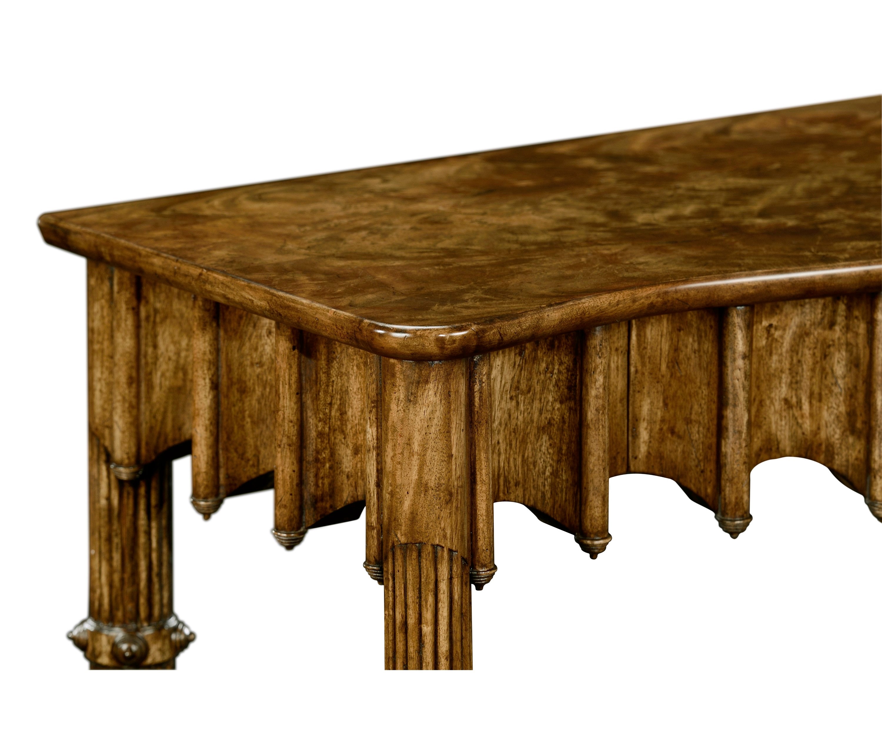 Jonathan Charles Artaross Mahogany Console ( 530025-GMA )