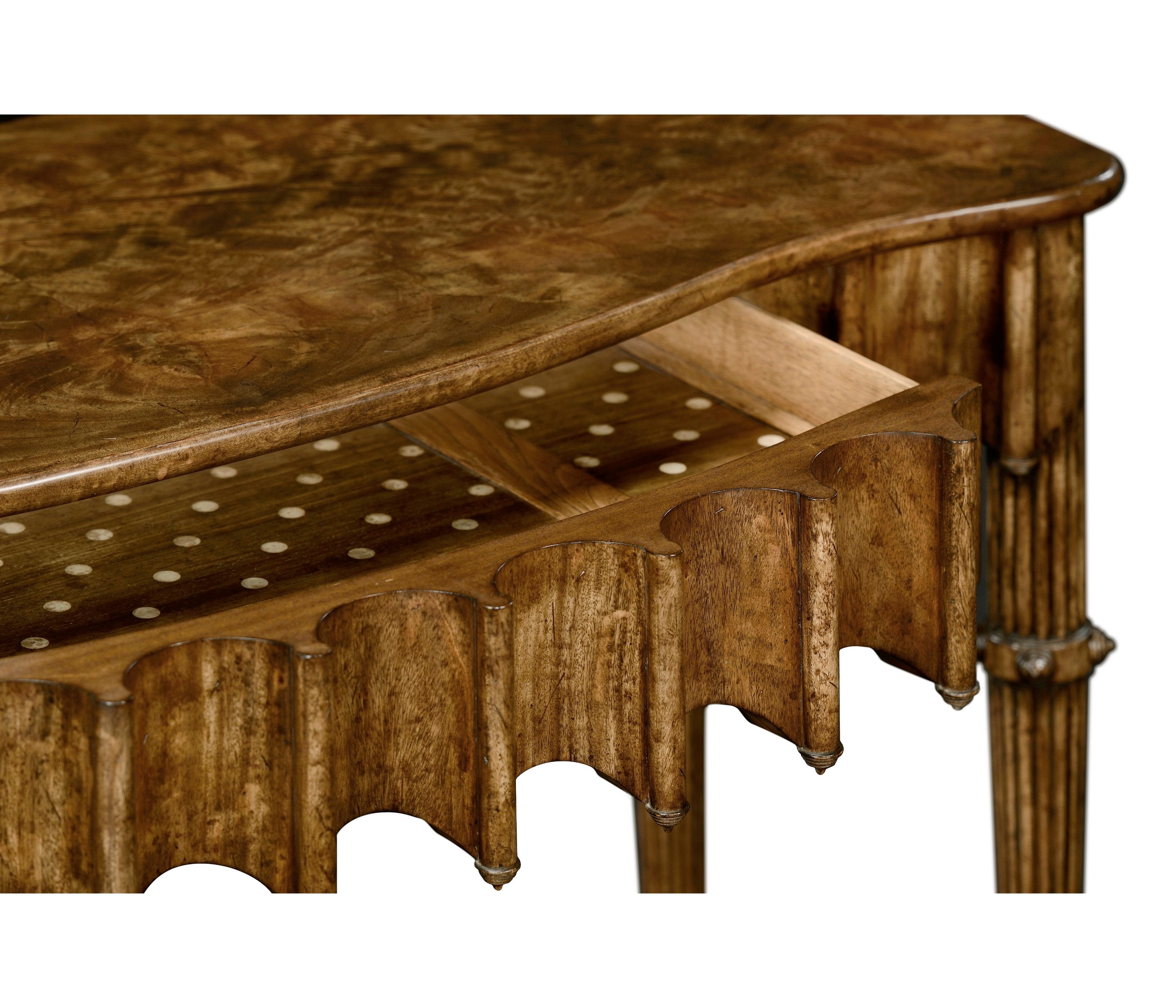 Jonathan Charles Artaross Mahogany Console ( 530025-GMA )