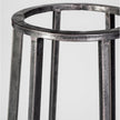 Mercana Bella Black Metal Cylindrical Cage Candle Holder Lantern Clearance
