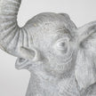 Mercana Tantor Gray Resin Elephant Calf Table Lamp