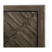 Mercana Argyle Dark Brown And Metal 2 Door Accent Cabinet Clearance