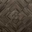 Mercana Argyle Dark Brown And Metal 2 Door Accent Cabinet Clearance