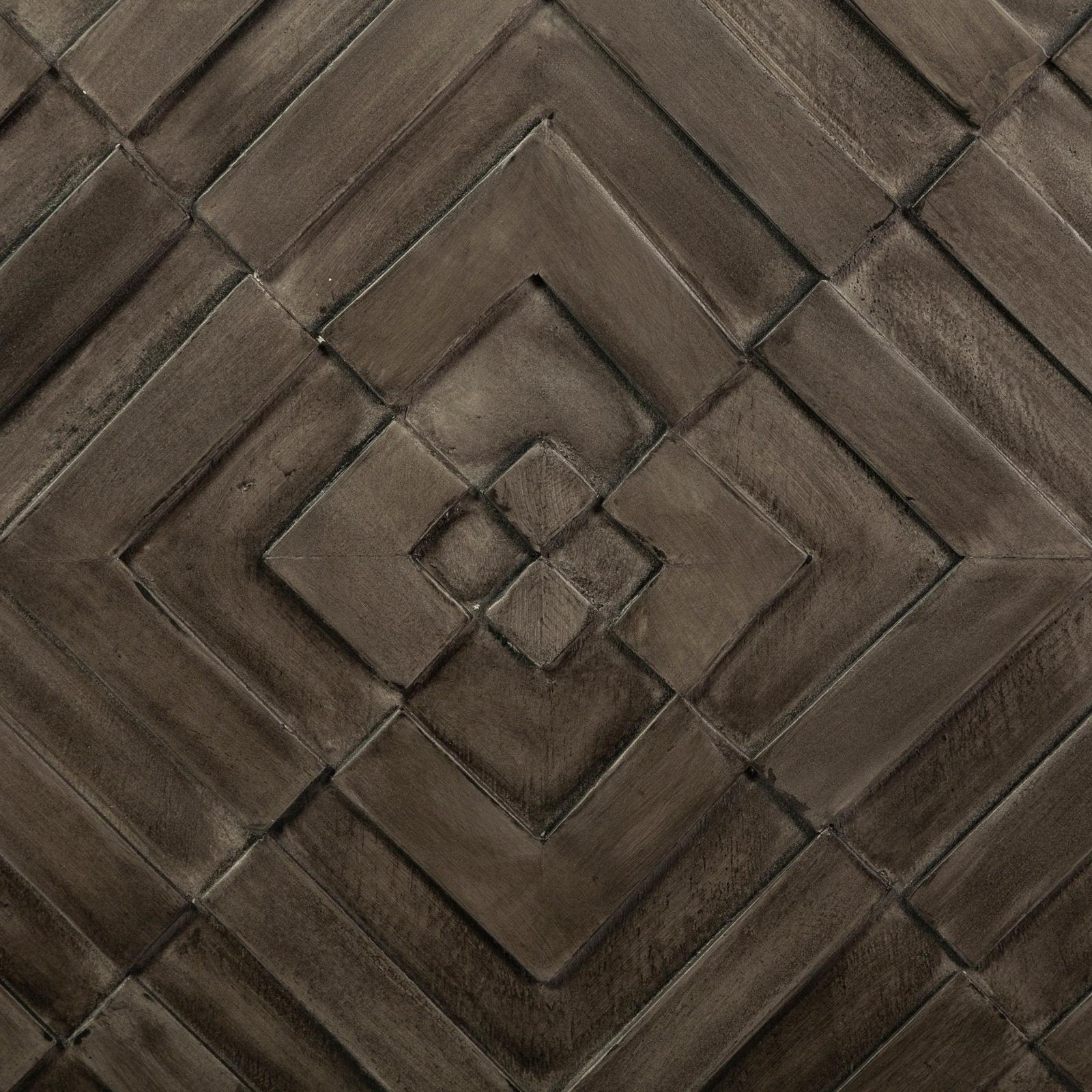 Mercana Argyle Dark Brown And Metal 2 Door Accent Cabinet Clearance