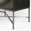 Mercana Hogarth I Dark Brown Solid Wood TV Stand Media Console with Storage, TV up to 81