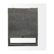 Mercana Felix Gray Metal Square Table Clock Clearance