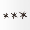 Mercana Rhea Brown Cast Iron Small, Medium & Large Jacks - Set of 3