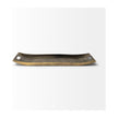 Mercana Drey Gold Rectangular Tray