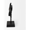 Mercana Caleb Black Metal Tribal Figurine