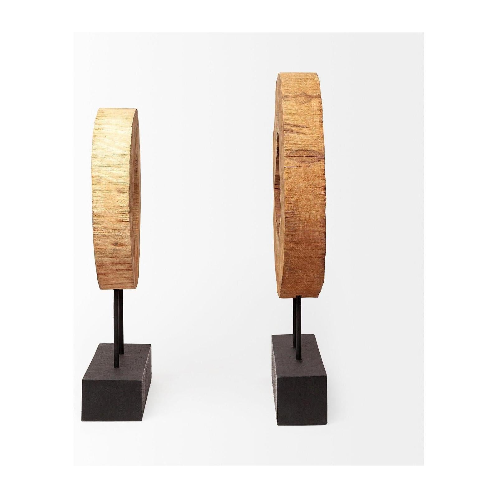 Mercana Ironwood Natural Wooden Circular Object