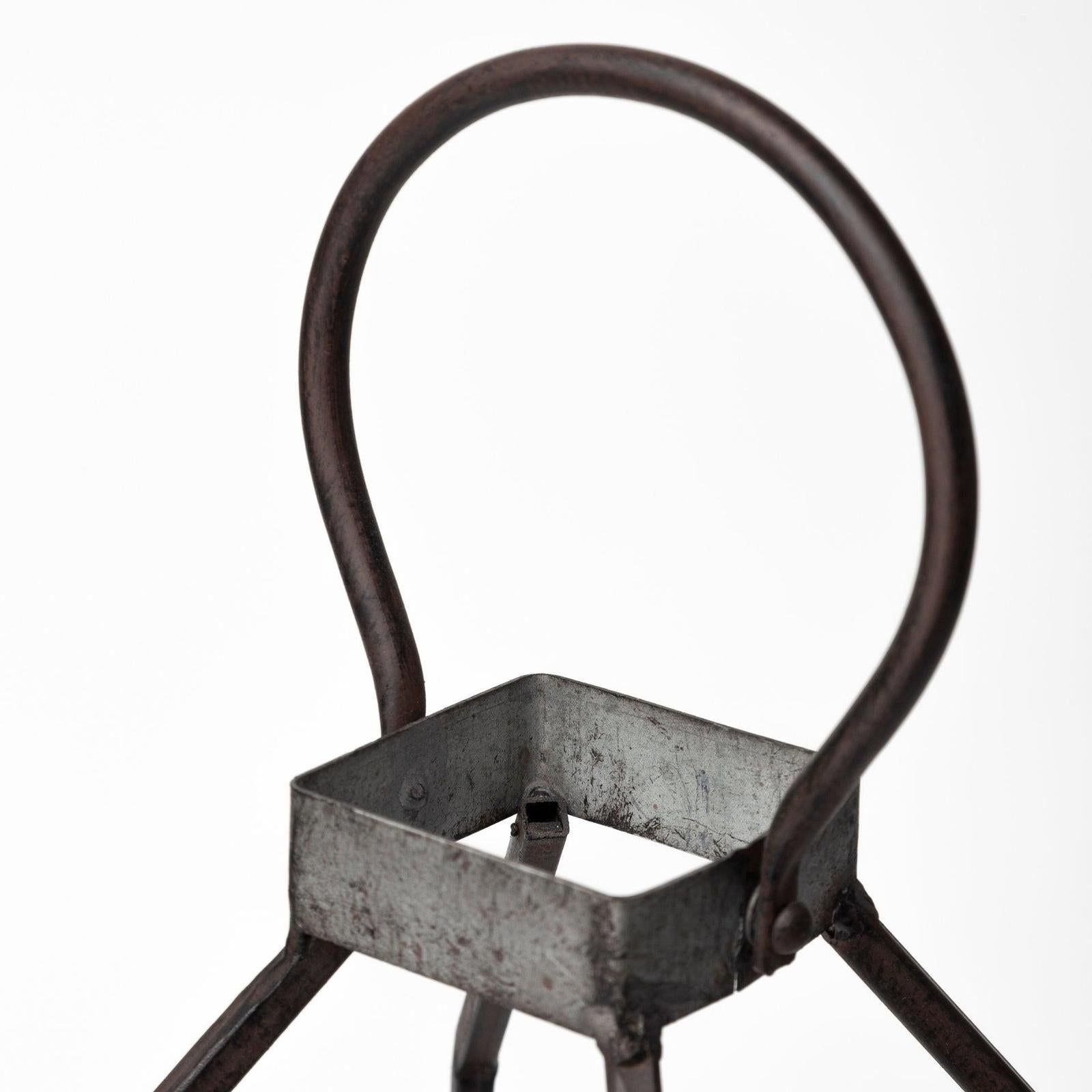 Mercana Kingston Rustic Metal Framed Table Candle Holder