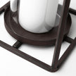 Mercana Kingston Rustic Metal Framed Table Candle Holder