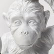 Mercana Simia White Resin Playful Monkey Table Lamp Clearance