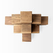 Mercana Rubik Natural Wooden Cube Display Object Clearance