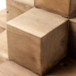 Mercana Rubik Natural Wooden Cube Display Object Clearance