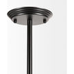 Mercana Decarlo Black/Gold Metal Multi-Arm Thirteen Light Chandelier Clearance