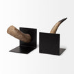 Mercana Nickerson Bull Horn Bookends- Set of 2 Clearance