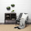 Mercana Leonidas Metal Frame Accent Chair