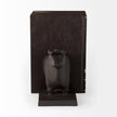 Mercana Taurus Black Cast Aluminum Bull Bookends- Set of 2