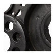 Mercana Cogsworth Brown Resin Industrial Gear Bookends- Set of 2