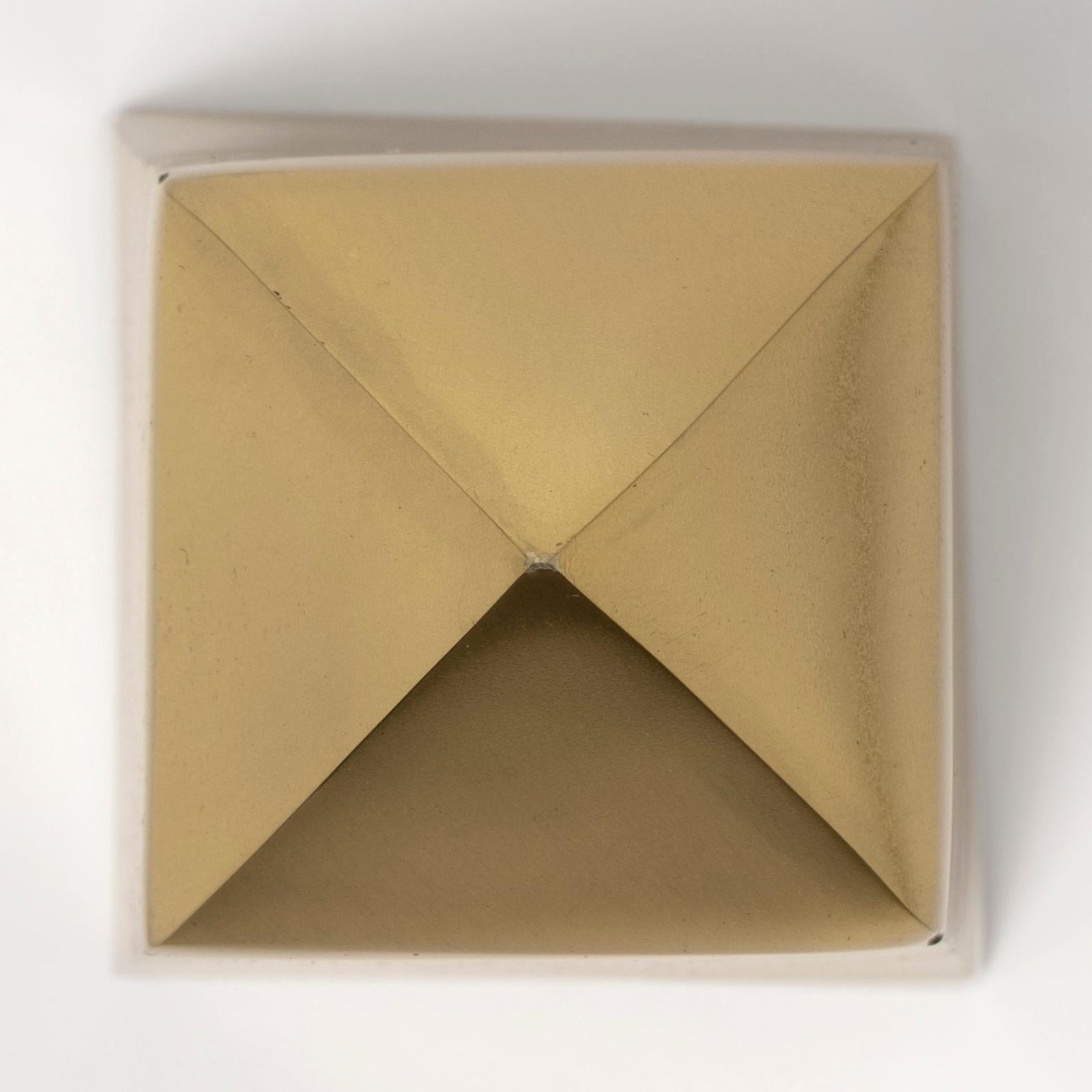 Mercana Giza Gold Elongated Pyramids- Set of 2 Clearance