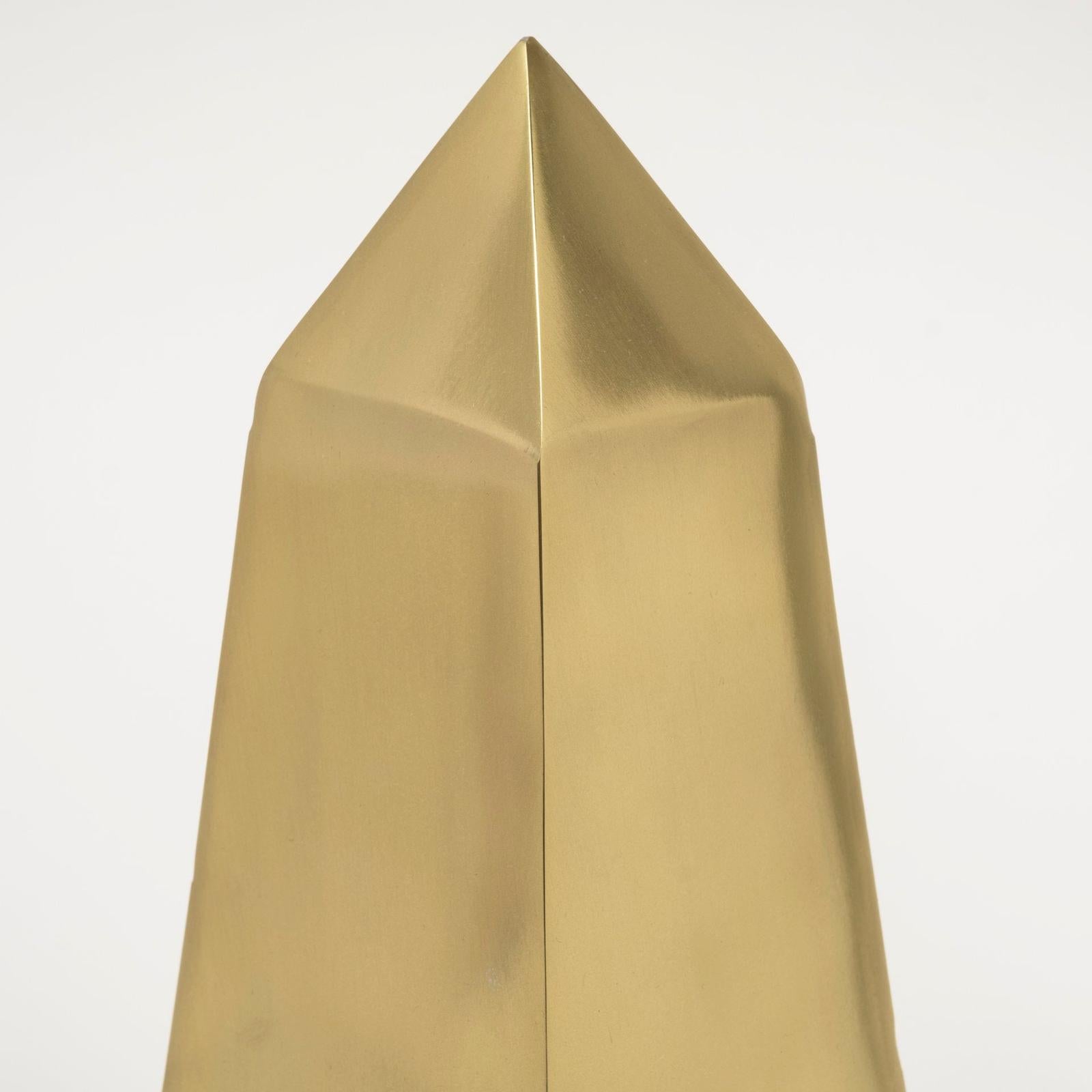 Mercana Giza Gold Elongated Pyramids- Set of 2 Clearance