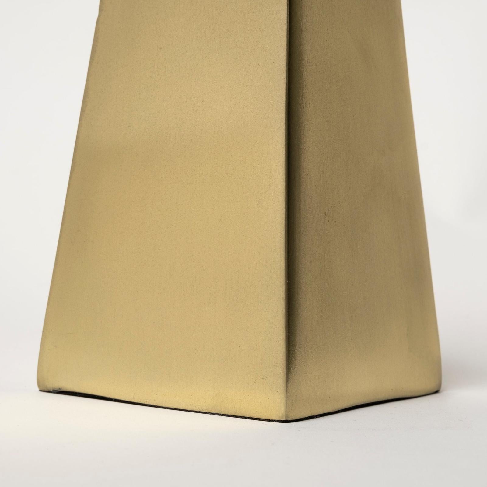 Mercana Giza Gold Elongated Pyramids- Set of 2 Clearance