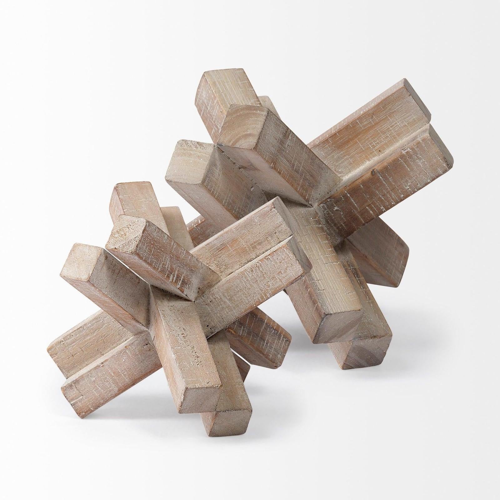 Mercana Vega Natural Wood Jack Object