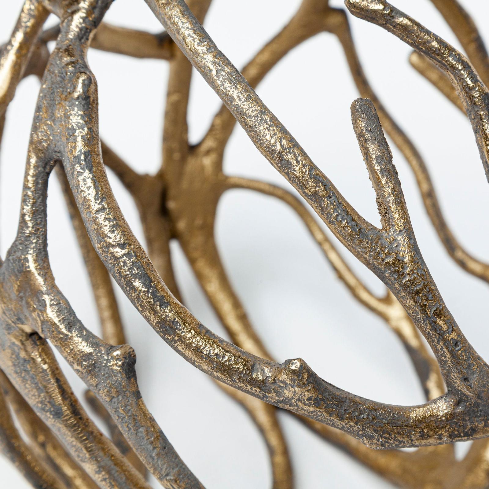 Mercana Sphaira Aluminum Decorative Tree Branch Orb