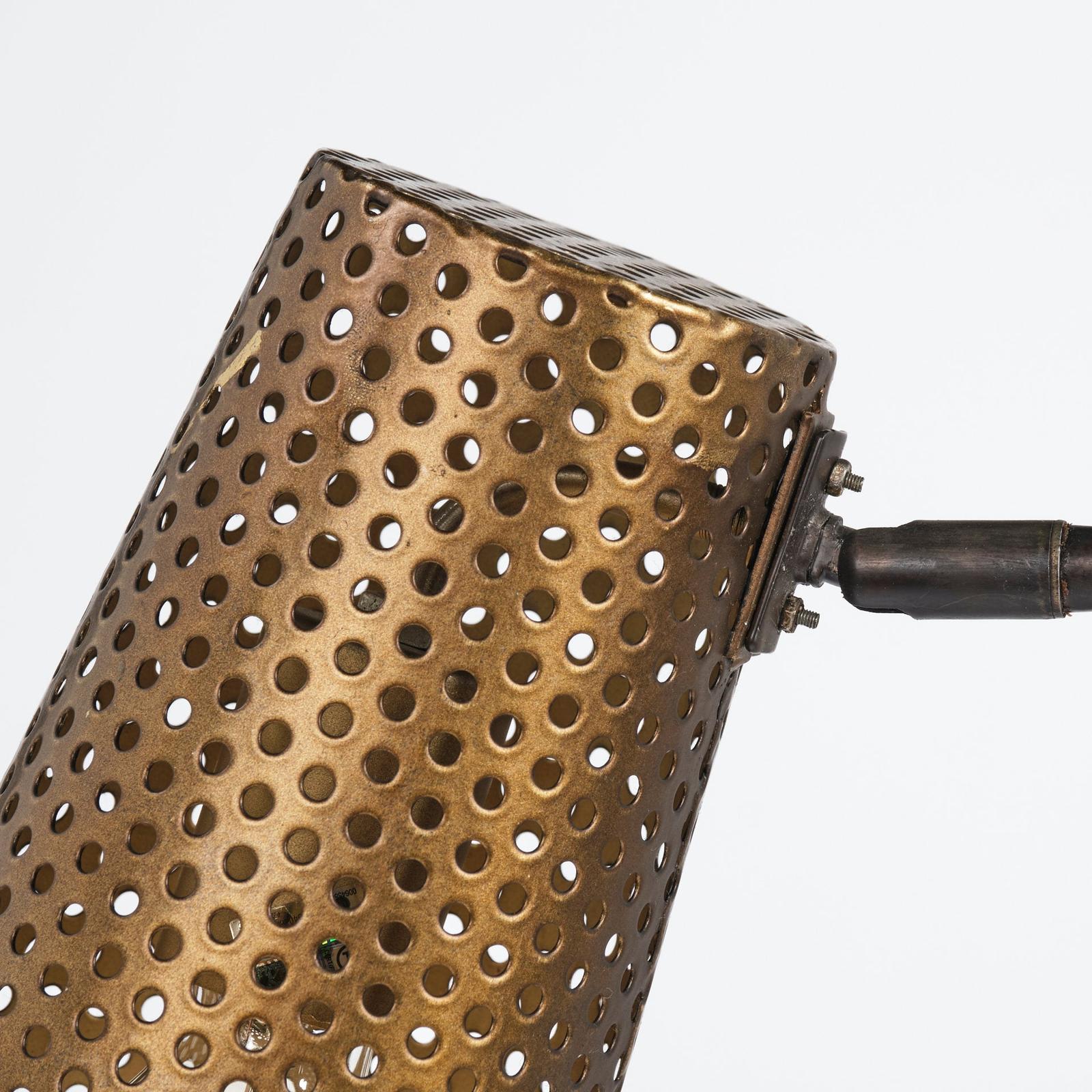Mercana Wesley Perforated Metal Shade Table Lamp Clearance