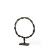 Mercana Rizwan Black Aluminum Braided Circular Object