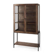 Mercana Arelius Wood Display Cabinet