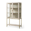 Mercana Arelius Wood Display Cabinet