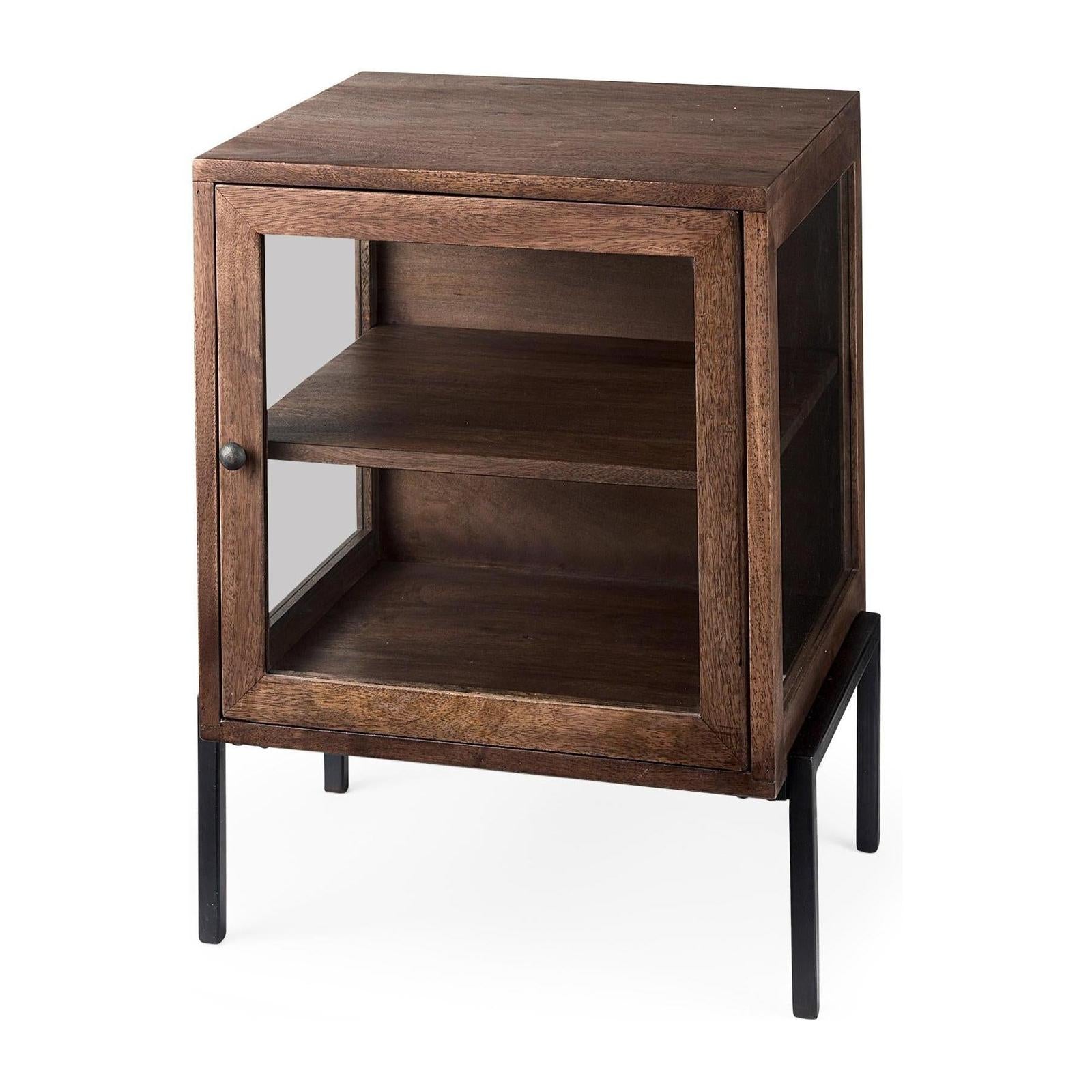 Mercana Arelius Wood End/Side Table