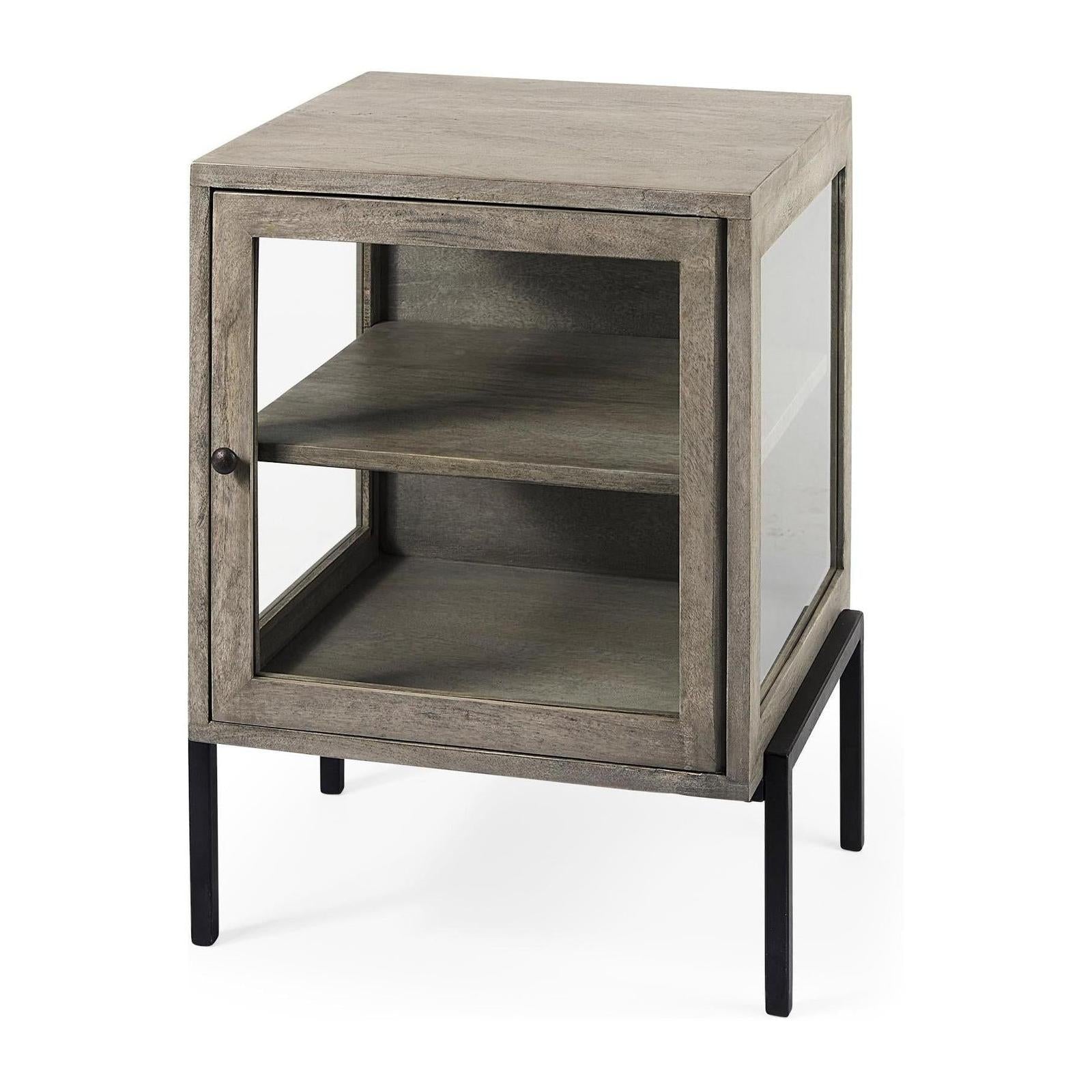 Mercana Arelius Wood End/Side Table