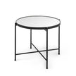 Mercana Samantha Black Mirror Top Accent Table